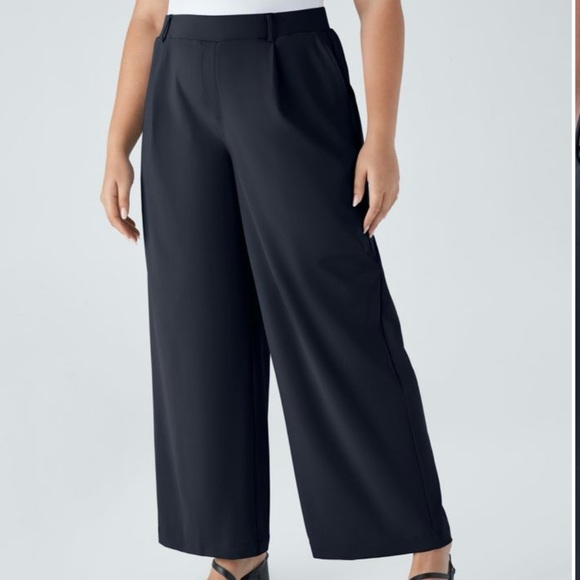 Halara Women Blue Pull On Stretch Pants Plus Size 3X Comfort Polyester Blend NWT - Picture 9 of 13